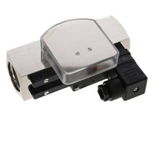 G1'' brass variable area flow meter & switch oil 8-24 l/min