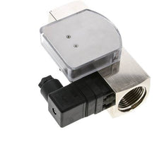 G1'' brass variable area flow meter & switch oil 10-30 l/min