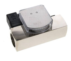 G1'' brass variable area flow meter & switch oil 20-60 l/min