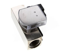 G1'' brass variable area flow meter & switch oil 20-60 l/min
