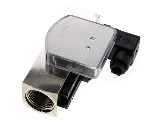 G1'' brass variable area flow meter & switch oil 20-60 l/min