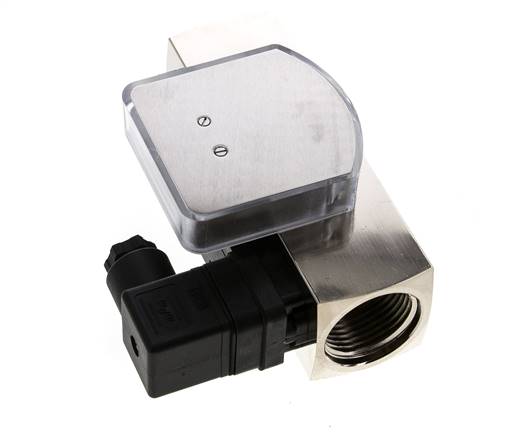 G1'' brass variable area flow meter & switch oil 20-60 l/min