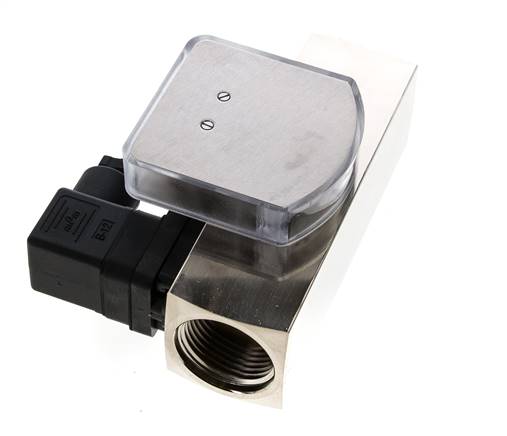 G1'' brass variable area flow meter & switch oil 20-60 l/min