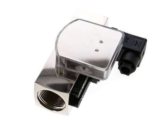 G1'' brass variable area flow meter & switch oil 30-90 l/min