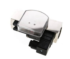G1'' brass variable area flow meter & switch oil 30-90 l/min