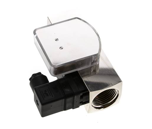 G1'' brass variable area flow meter & switch oil 30-90 l/min