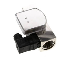G1'' brass variable area flow meter & switch oil 30-90 l/min