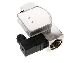 G1'' brass variable area flow meter & switch oil 35-110 l/min