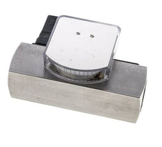 G1'' stainless variable area flow meter & switch oil 0.5-1.5 l/min
