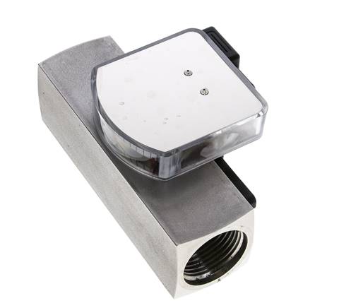 G1'' stainless variable area flow meter & switch oil 0.5-1.5 l/min