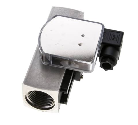 G1'' stainless variable area flow meter & switch oil 0.5-1.5 l/min