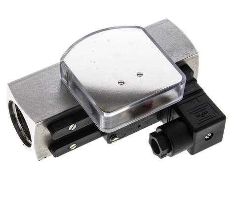G1'' stainless variable area flow meter & switch oil 0.5-1.5 l/min