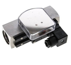 G1'' stainless variable area flow meter & switch oil 0.5-1.5 l/min