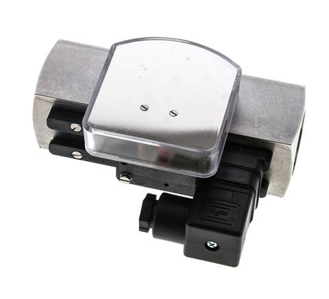 G1'' stainless variable area flow meter & switch oil 0.5-1.5 l/min