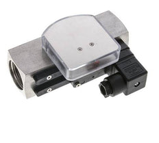 G1'' stainless variable area flow meter & switch oil 2-8 l/min