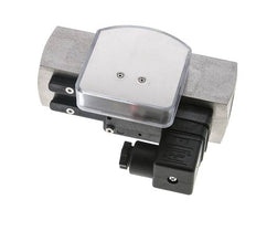 G1'' stainless variable area flow meter & switch oil 2-8 l/min