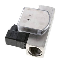 G1'' stainless variable area flow meter & switch oil 5-15 l/min
