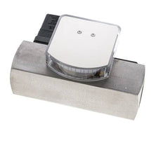 G1'' stainless variable area flow meter & switch oil 8-24 l/min