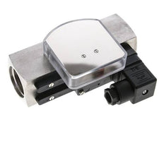 G1'' stainless variable area flow meter & switch oil 8-24 l/min