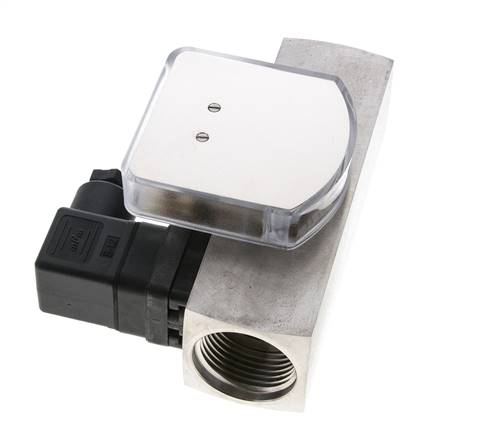 G1'' stainless variable area flow meter & switch oil 8-24 l/min