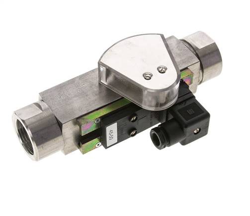 G1'' stainless variable area flow meter & switch oil 8-80 l/min