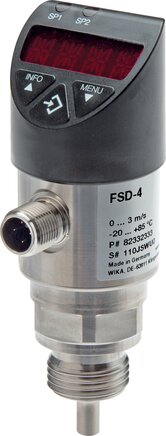 G1/4'' calorimetric flow meter & switch WIKA FSD-4 without IO-Link