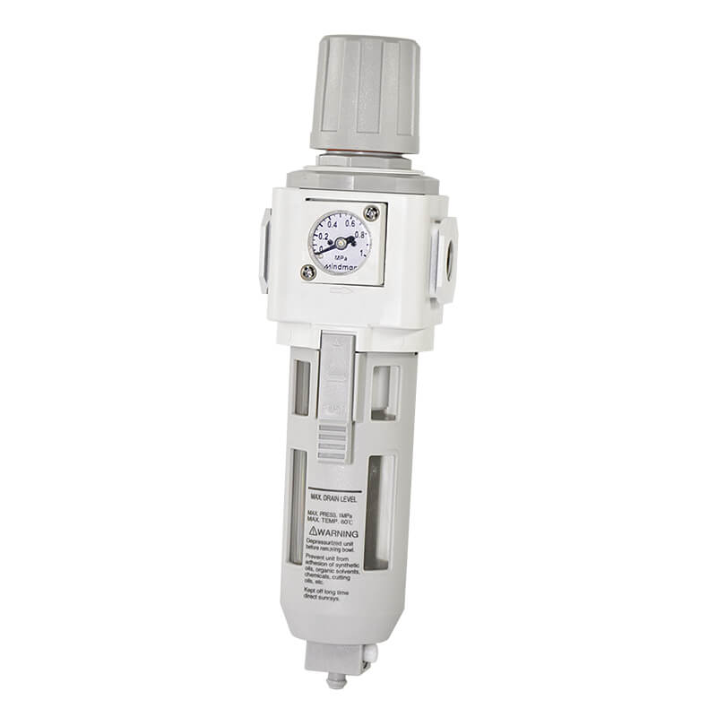 1200 l/m G1/4'' Filter-Regulator 0.5-8.5bar Auto-drain - MAFR302