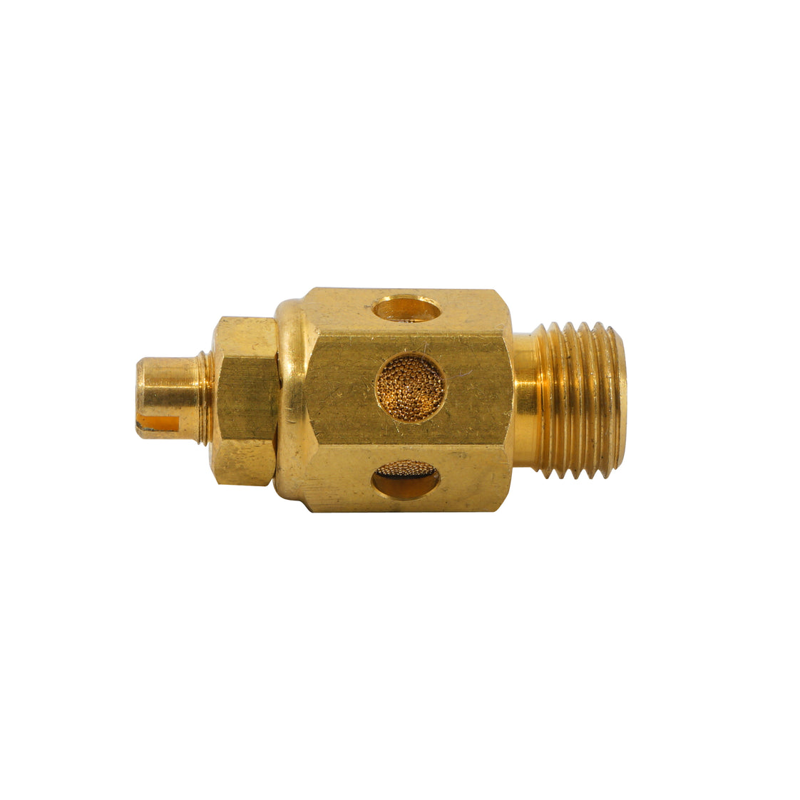 R3/8'' Brass Throttle Valve with Silencer