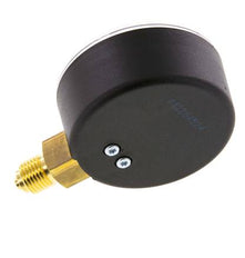 -1..5 Bar (-15..73 psi) Pressure Gauge Below Plastic/Brass 63 mm Class 2.5