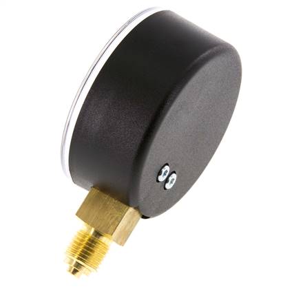 0..2.5 Bar (0..36 psi) Pressure Gauge Below Plastic/Brass 63 mm Class 2.5