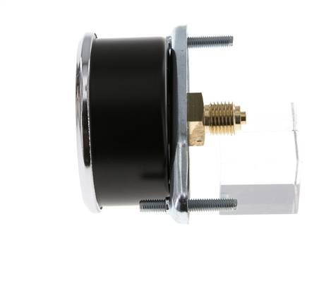 0..2.5 Bar (0..36 psi) Panel Mount Pressure Gauge Steel/Brass 63 mm Class 2.5 (Bracket)