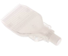 Multi-Channel Fan Nozzle 47mm G 1/4" PP FDA-Compliant