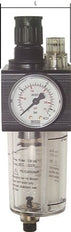 FRL G3/4'' 3400 l/min 0.5-10.0bar/7-145psi Manual Protective Cage Polycarbonate Combo 2
