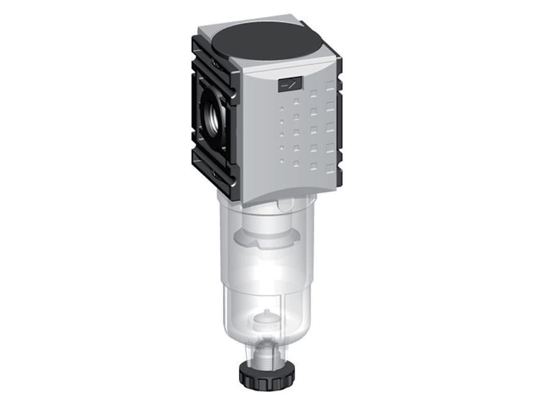 Filter 5microns G1/4'' 1000 l/min Semi-Auto Metal Futura 0