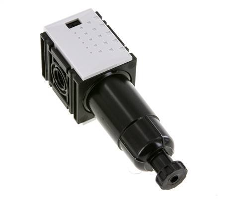 Filter 5microns G1/4'' 1000 l/min Semi-Auto Metal Futura 0