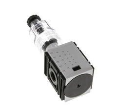 Filter 5microns G1/4'' 1000 l/min Semi-Auto Polycarbonate Futura 0