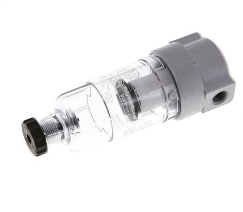 Filter 5microns G1/8'' 800 l/min Semi-Auto Polycarbonate Standard 0