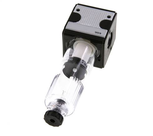Filter 5microns G1/4'' 2000 l/min Semi-Auto Polycarbonate Multifix 1