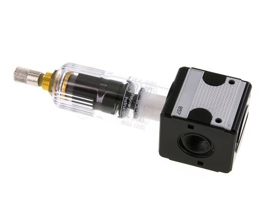 Filter 5microns G3/8'' 2000 l/min Auto (Closed Without Pressure) Polycarbonate Multifix 1