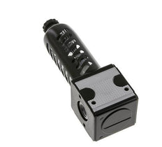 Filter 5microns G1/4'' 2000 l/min Semi-Auto Protective Cage Polycarbonate Multifix 1