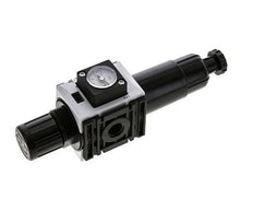 Filter-Regulator G1/4'' 1000 l/min 0.5-8.0bar/7-116psi Semi-Auto Metal Futura 0