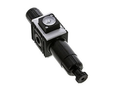 Filter-Regulator G1/4'' 1000 l/min 0.5-8.0bar/7-116psi Semi-Auto Metal Futura 0
