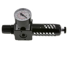 Filter-Regulator G1/4'' 1600 l/min 0.2-6.0bar/3-87psi Semi-Auto Protective Cage Polycarbonate Multifix 1