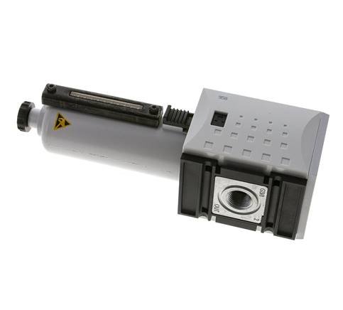 Filter 5microns G3/8'' 3500 l/min Semi-Auto Metal Futura 2