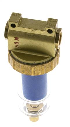 Microfilter 0.01microns G1/4'' 560 l/min Semi-Auto Polycarbonate Standard 1