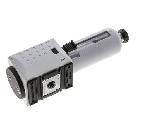 Pre-Filter 0.3microns G1/4'' 300 l/min Semi-Auto Polycarbonate Futura 1