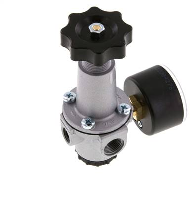 Pressure Regulator G3/8'' 1000 l/min 0.2-6.0bar/3-87psi Zinc Die-Cast Standard 1