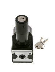 Pressure Regulator G3/8'' 2100 l/min 0.5-16.0bar/7-232psi Zinc Die-Cast Cylinder Lock Multifix 1