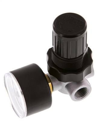 Pressure Regulator G1/4'' 450 l/min 0.15-7.0bar/2-102psi Zinc Die-Cast Standard 0