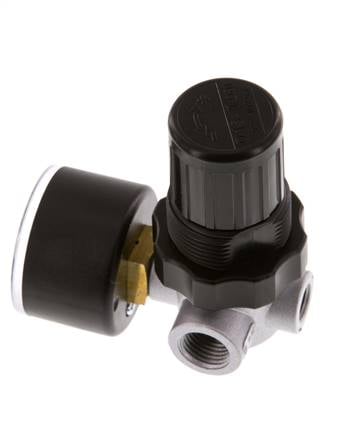 Pressure Regulator G1/4'' 450 l/min 0.15-7.0bar/2-102psi Zinc Die-Cast Standard 0